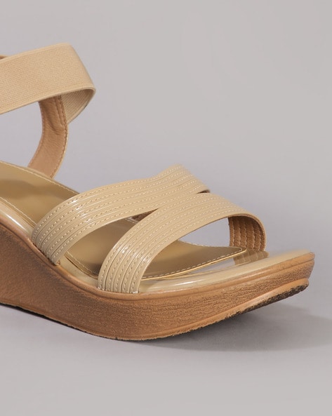 Womens sale beige wedges