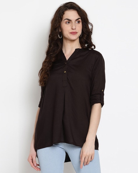 Classic black shirt outlet womens