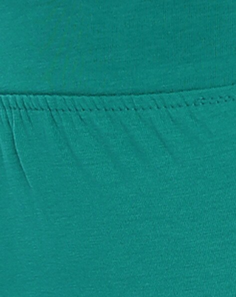 Straight Fit Stretchable Pant Rama Green