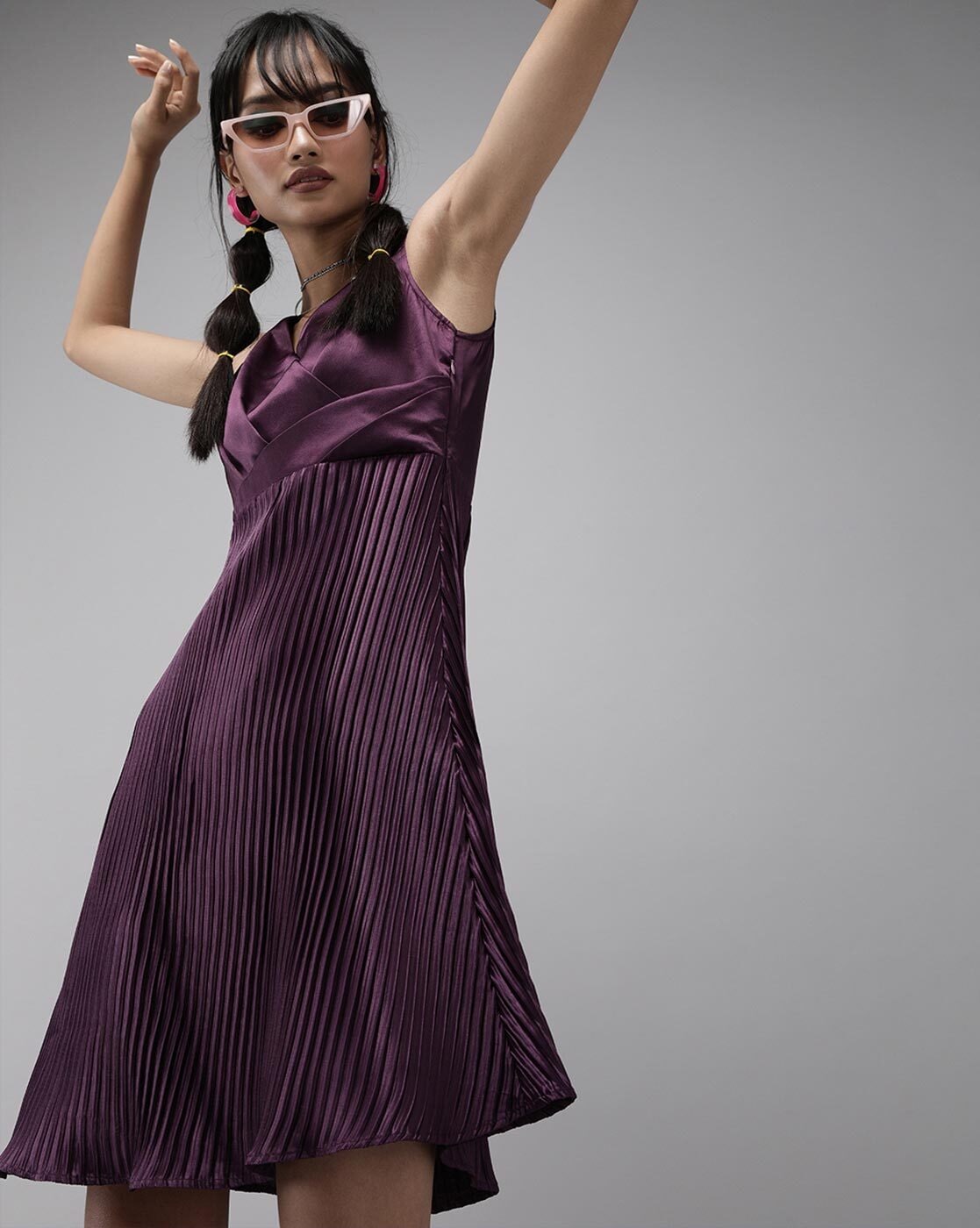 Buy Purple Dresses for Women by Mish Online