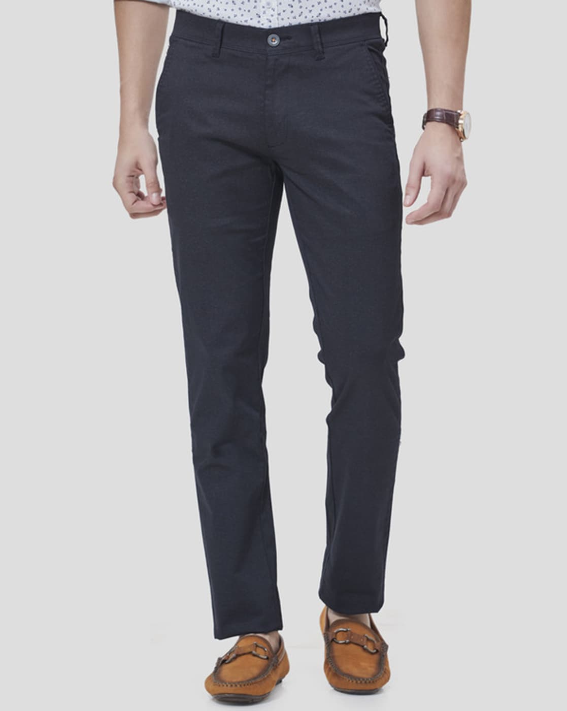 Buy Black Trousers  Pants for Men by OXEMBERG Online  Ajiocom