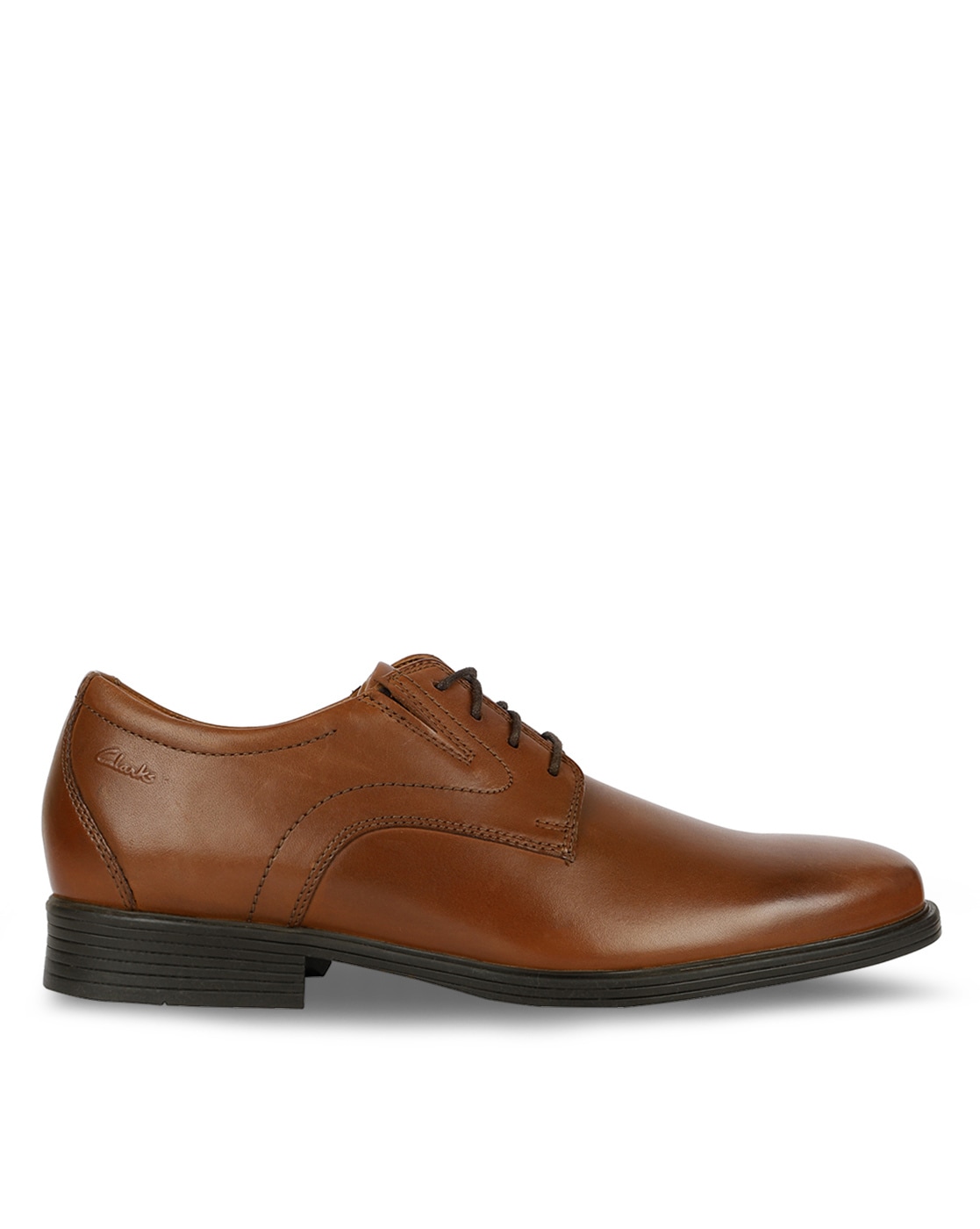 Clarks mens deals brown brogues