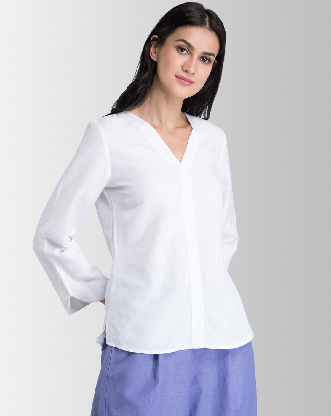 Buy White Tops for Women by Fable Street Online