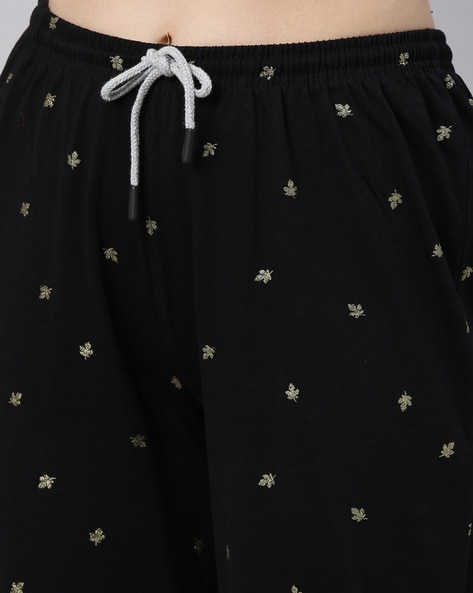 Black discount pajama shorts