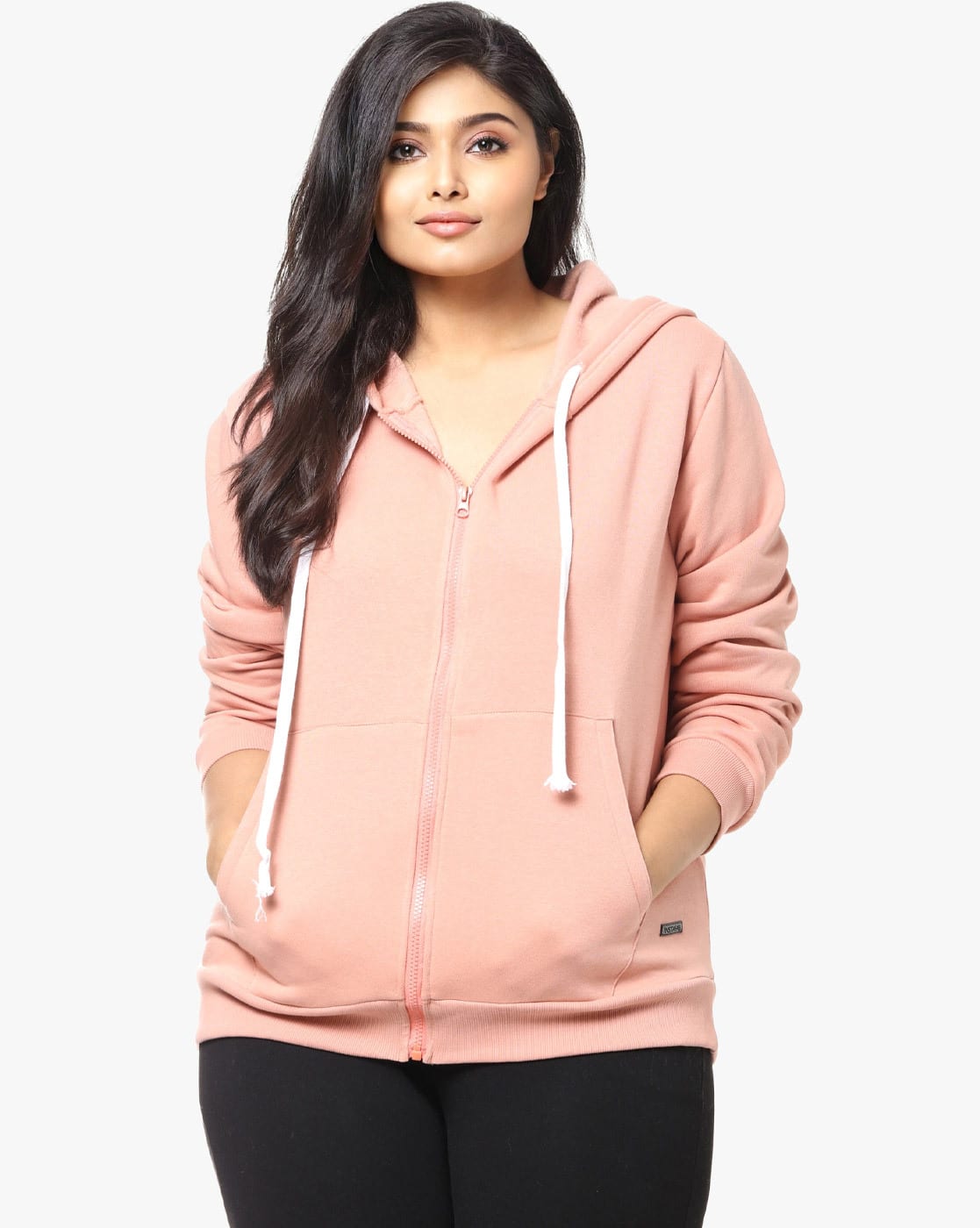 Buy Pink Sweatshirt & Hoodies for Women by Instafab Plus Online