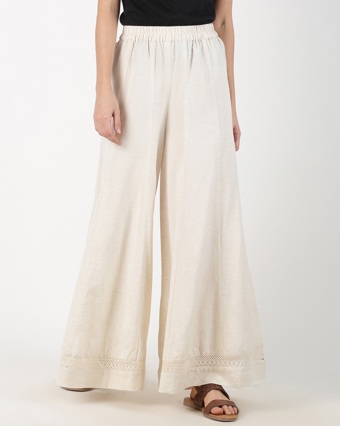 Top more than 81 white palazzo trousers best - in.cdgdbentre