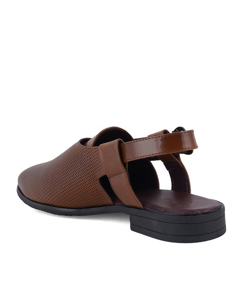 BERA Adults T Shape Leather Sandals Adjustable Strap India | Ubuy