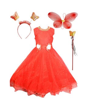 ahhaaaa Embellished Fit & Flare Dress-picture-32