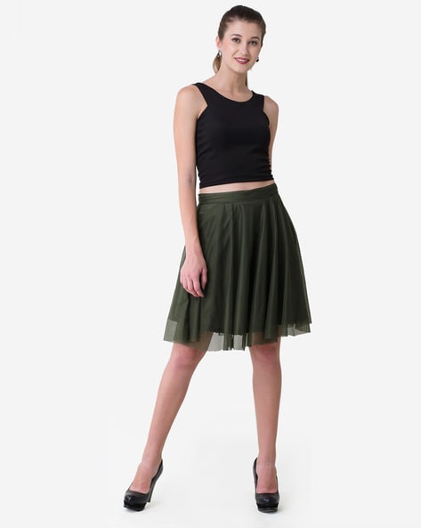 Knee length hotsell flared skirts online