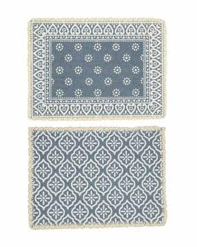 saral home Set of 2 Cotton Placemats 33X45 cm-picture-18