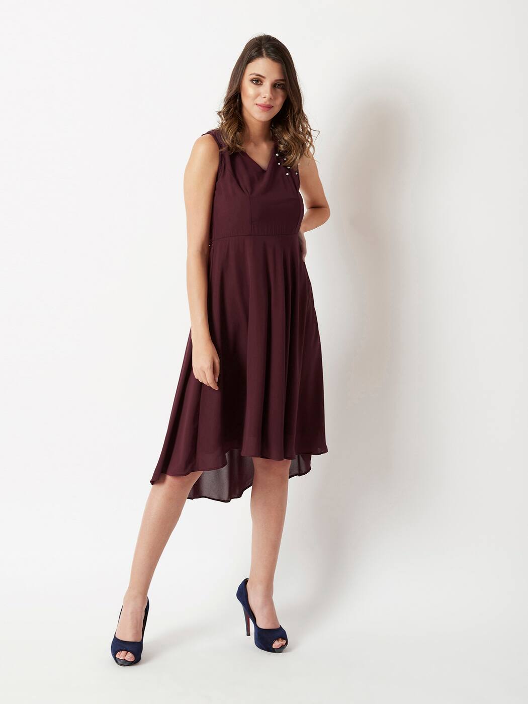 skater dress myntra Buy FOREVER 21 Women Black Solid Skater Dress - Dresses for Women 1450438