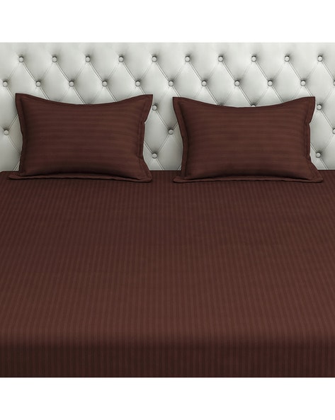 Buy Dark Brown Bedsheets for Home & Kitchen by Good Homes Online