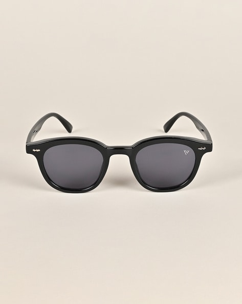 Buy Round Sunglasses, 90's Black Frame With Dark Green Lenses , Lightweight  Plastic Sunglasses for Women, Men, Unisex Online in India - Etsy