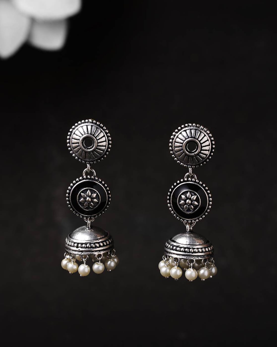 Bagh E Fiza Gul Khile Drop Earrings – VOYLLA