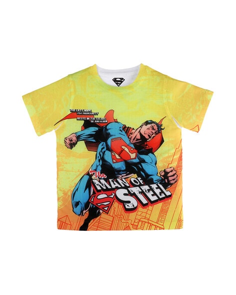 Superman t outlet shirt for kids