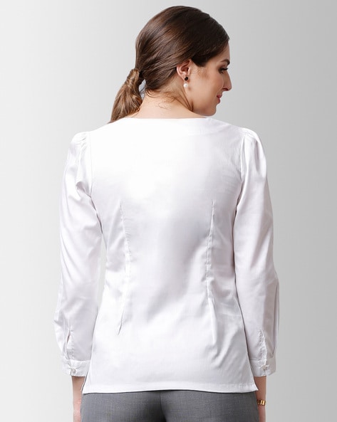 Buy White Tops for Women by Fable Street Online