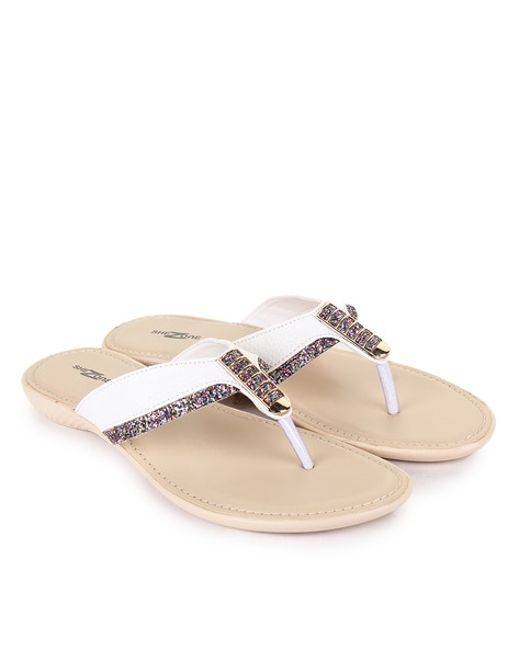 Fancy on sale thong sandals