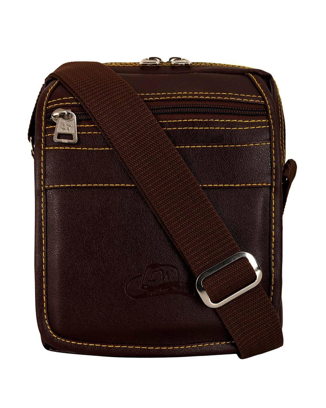 Leather Messenger Bag Small Brown Leather Tote Buy Brown Fashion