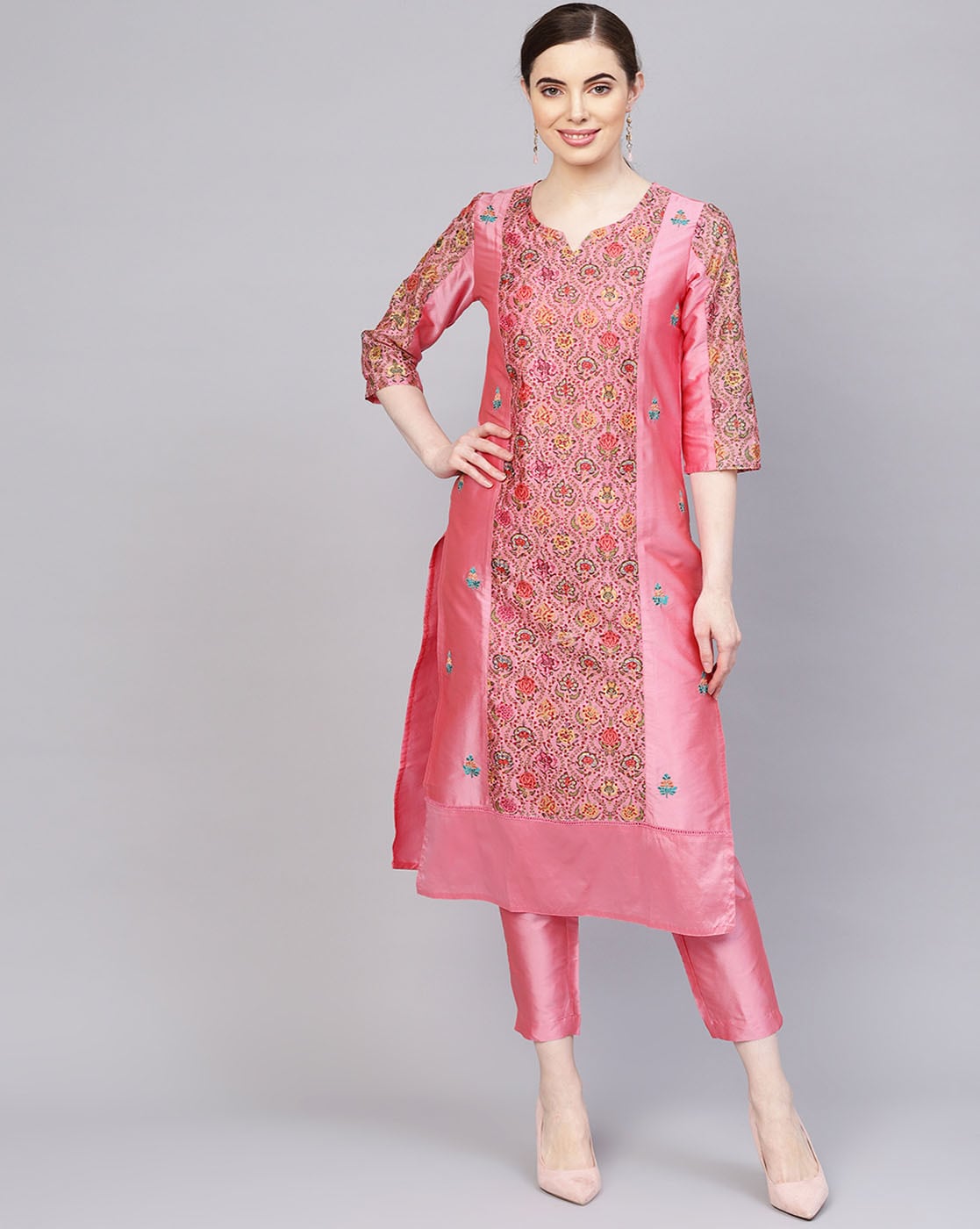 Simplicity  Long kurti designs Cotton kurti designs Long dress design