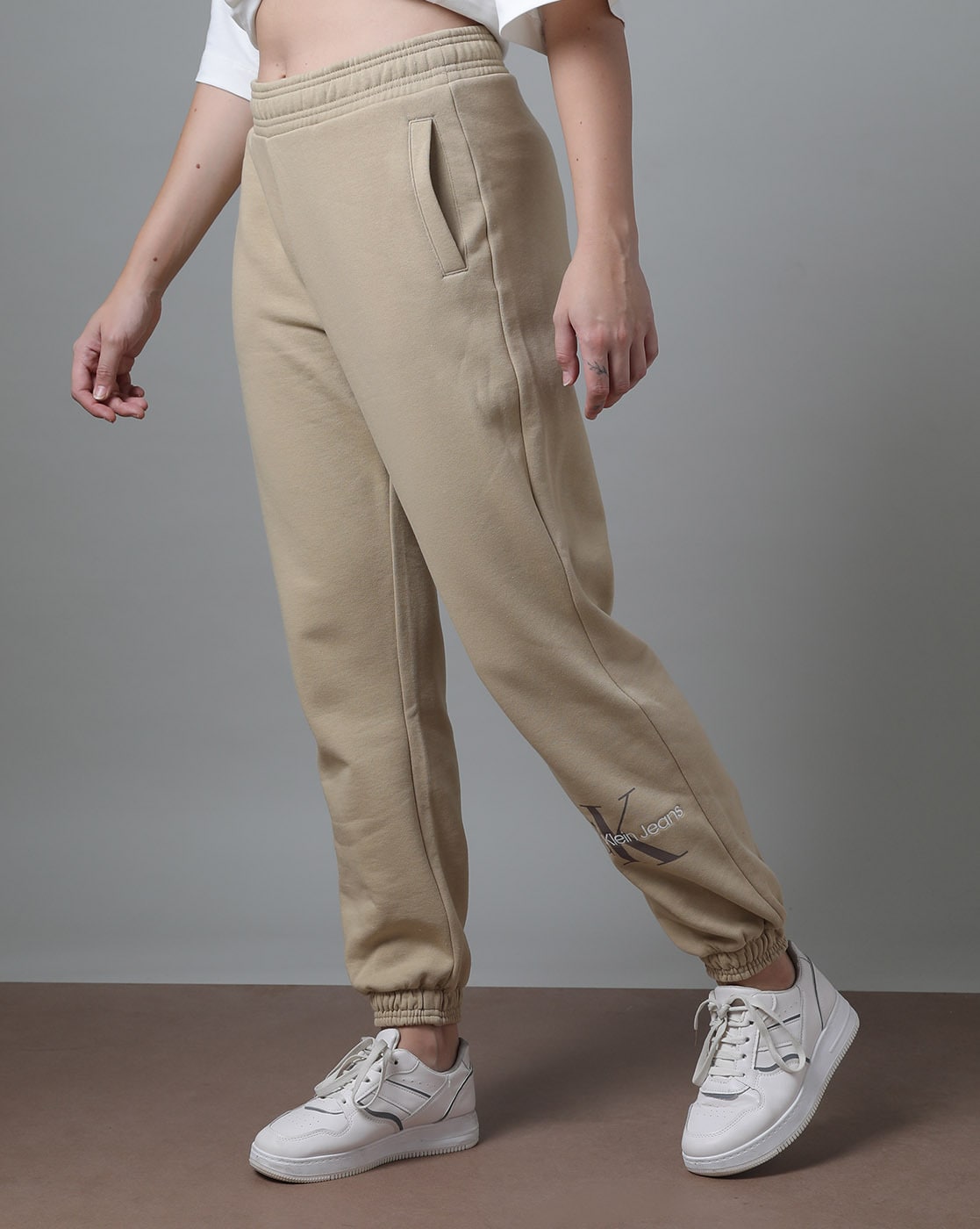 Calvin Klein Zipper Leather Pants for Women | Mercari