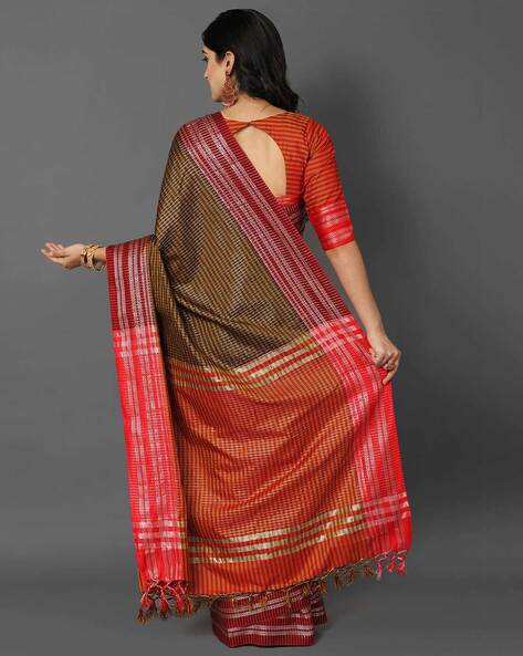 Ilkal Handloom Sarees Online | Pattu saree blouse designs, Unique blouse  designs, Saree wearing styles