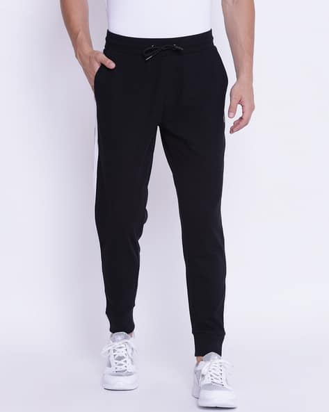 Joggers with Contrast Taping