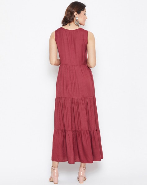 Romi Maxi Dress Apple - Faithfull the Brand