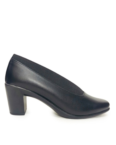 Valiosaa Slip-On Chunky Heeled Shoes