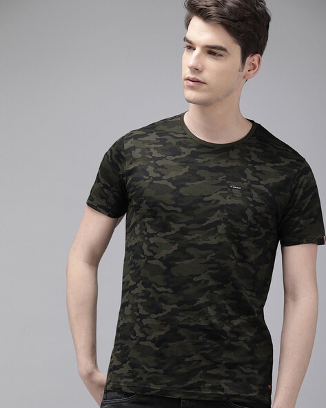 Camouflage t best sale shirt online india