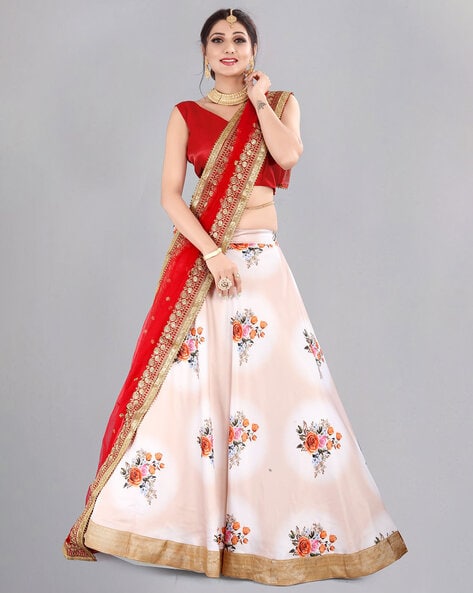 Featuring Printed Lehenga Choli in Heavy Butter Silk . Quality is Worth  Paying - Etsy