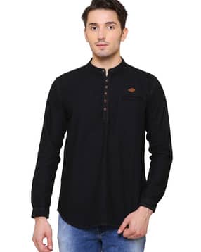 kuons avenue Mandarin Collar Shirt Kurta-picture-12
