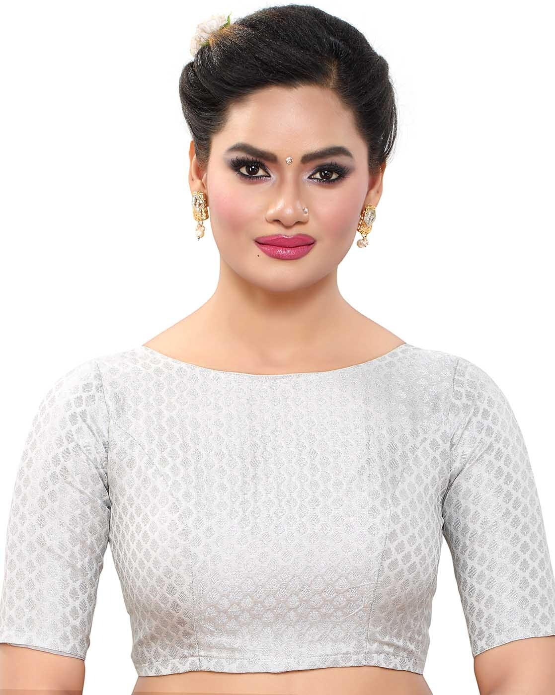 Buy Silver Blouses for Women by Madhu Fashion Online | Ajio.com