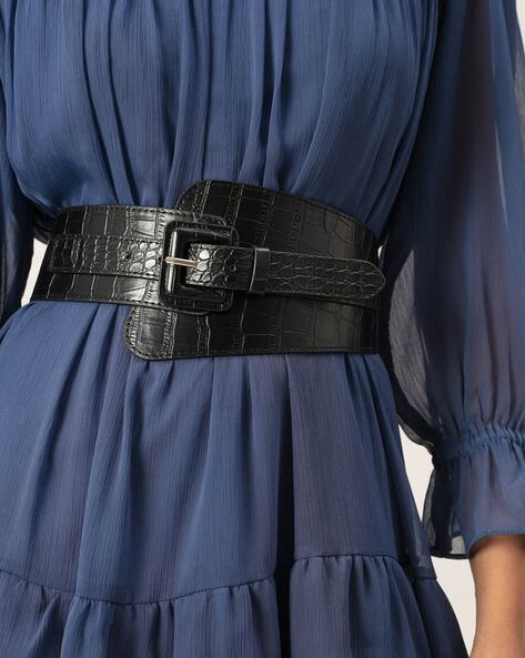 Leather Hardware Detail Waist Belt | Karen Millen