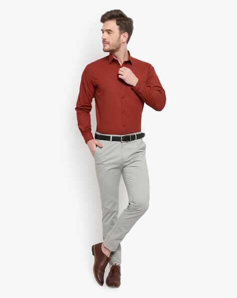 Red Polo with Beige Pants Outfits For Men (23 ideas & outfits) | Lookastic