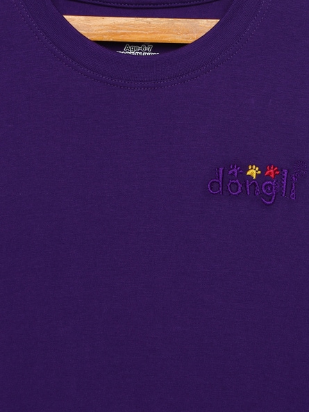 purple colour t shirt