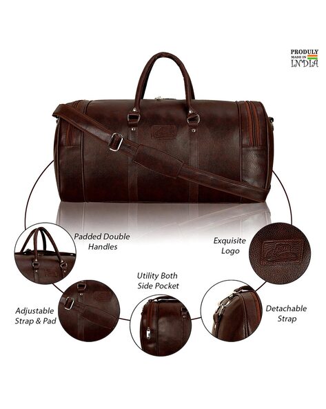 Buy Tan Travel Bags for Men by Leather World Online  Ajiocom