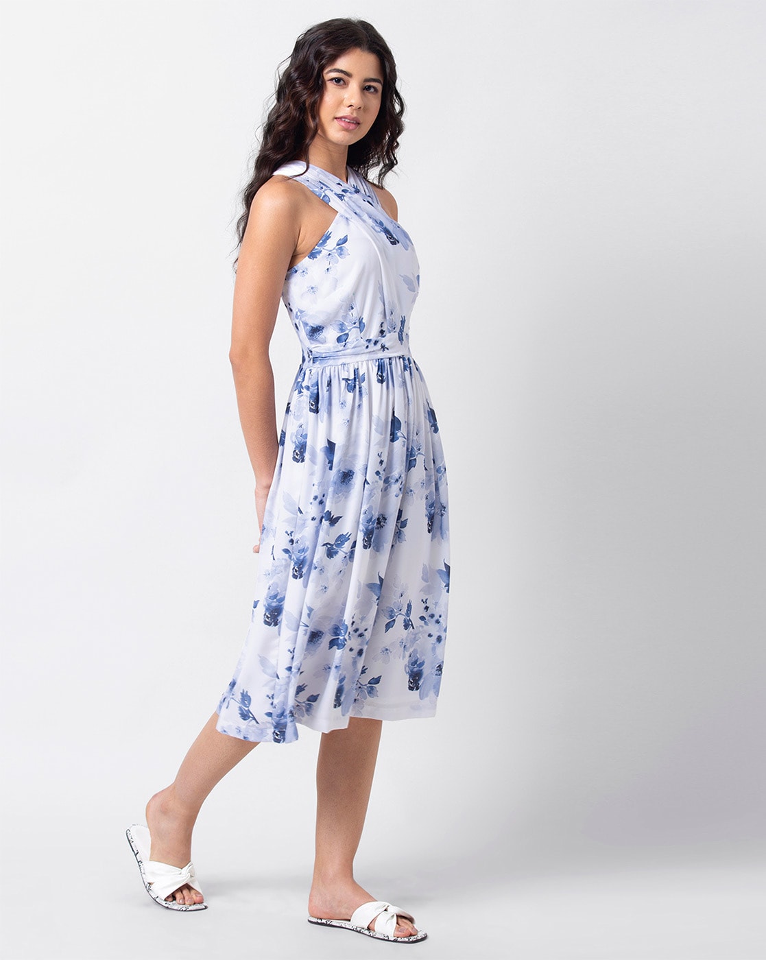 Faballey sales blue dress