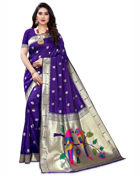 Download Sarees - New Paithani Sarees Price - Full Size PNG Image - PNGkit