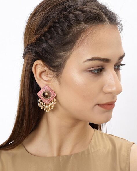 Which type of earrings are suitable for a salwar suit? - Quora