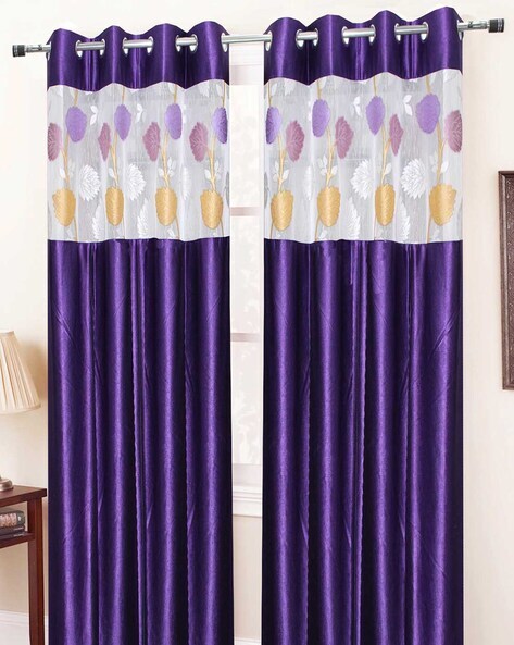 Buy Brown Curtains & Accessories for Home & Kitchen by Homefab India Online