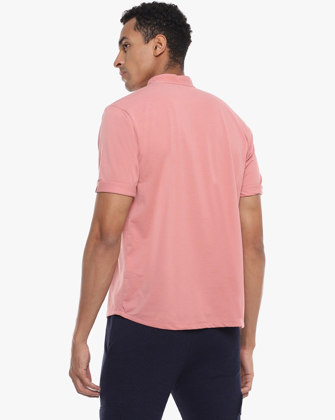 Buy Pink Shirts for Men by Campus Sutra Online