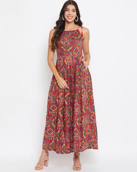 Buy Maroon Dresses for Women by HELLO DESIGN Online | Ajio.com