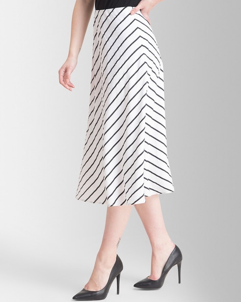 Striped a 2025 line skirt