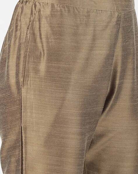 Buy Gold Trousers & Pants for Women by Saffron Threads Online