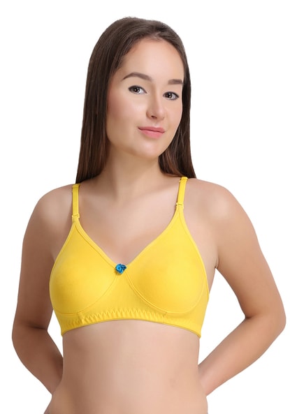 Buy Yellow Bras for Women by Floret Online