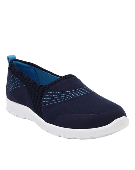 CLARKS Textured Slip-On Casual Shoes