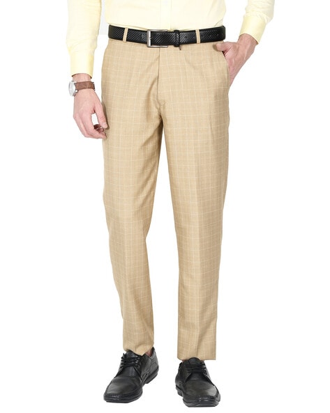 Buy Beige Trousers & Pants for Men by MCHENRY Online