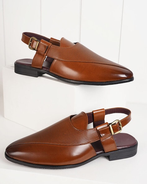 Buy Roadster Men Brown Shoe Style Sandals - Sandals for Men 6585561 | Myntra-sgquangbinhtourist.com.vn