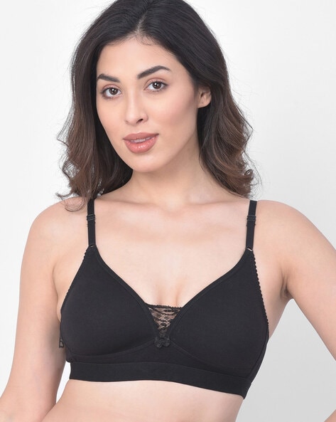 Heathered Non-Padded Bra