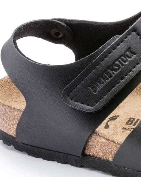 Black strappy online birkenstocks